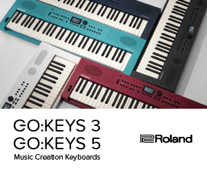 ROLAND GO:KEYS 3 MUSIC CREATION KEYBOARD: MIDNIGHT BLUE