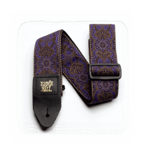 ERNIE BALL STRAP JACQUARD PURPLE PAISLEY