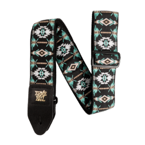 ERNIE BALL STRAP JACQUARD SOUTHWESTERN TURQUOISE