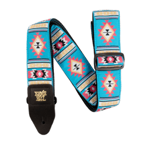 ERNIE BALL STRAP JACQUARD SEDONA BLUE