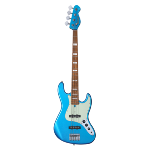 MOOER MBJ410 BASS GUITAR METAL BLUE