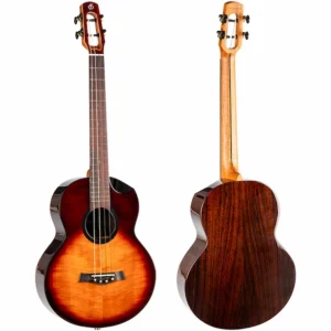 FLIGHT NAVIGATOR ELECTRO BARITONE UKULELE TOBACCO BURST