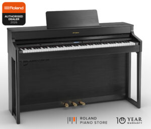 ROLAND HP702-CH DIGITAL PIANO: CHARCOAL BLACK