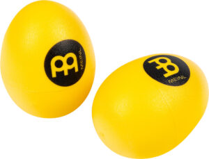 MEINL Percussion ES2-Y Egg Shaker Pair Yellow