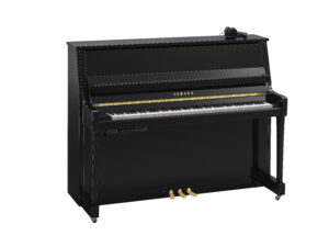 Yamaha B20SC3-PE Silent Upright Piano 116cm Polished Ebony
