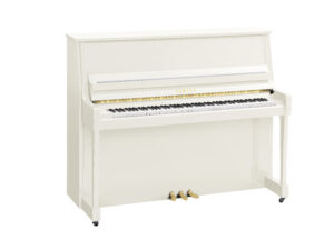 Yamaha B30 Upright Acoustic Piano Polished White