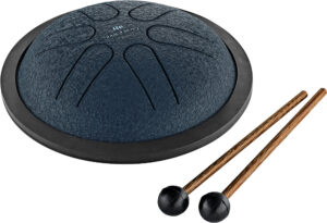 Meinl Sonic Energy Mini Steel Tongue Drum A Major Navy Blue MSTD2NB