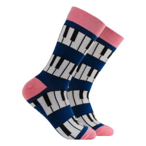 Socktopus Piano Socks Navy UK 4–8