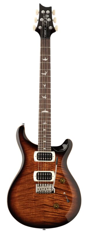 PRS SE Custom 24 Electric Guitar Black Gold Sunburst